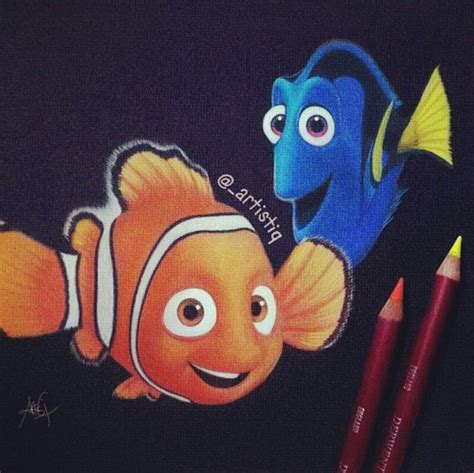 How To Draw Nemo And Dory at How To Draw