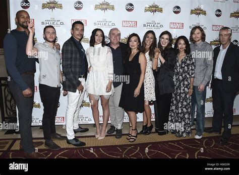 LOS ANGELES, CA - SEPTEMBER 19: Cast of ABC's "Agents of Shield" at the ...