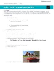 Copy Of U2L16 Activity Guide Internet Scavenger Hunt Docx CSD Web