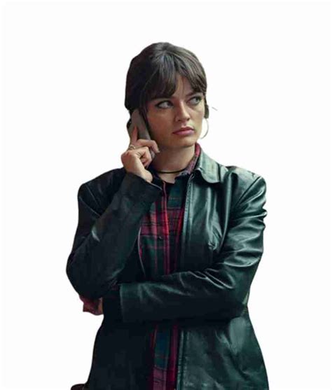 Sex Education S Emma Mackey Leather Jacket Order Now