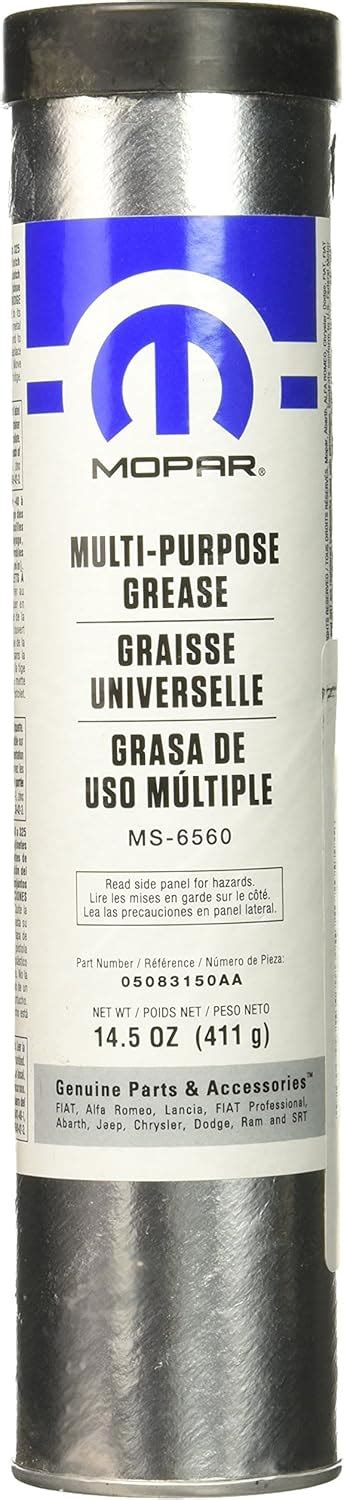 Amazon Genuine Chrysler Accessories Aa Multi Purpose Grease