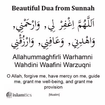 Allahummaghfirli Warhamni Wahdini Warzuqni Full Dua Meaning & Benefits - All About Islam And Its ...