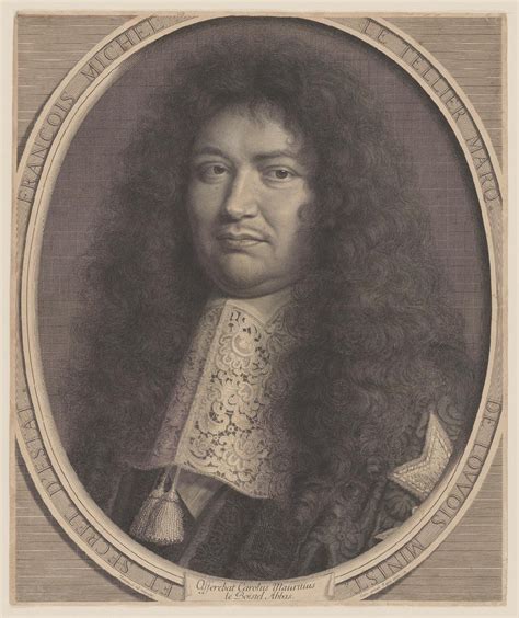 Portrait Of Francois Michel Le Tellier Marquis De Louvois 1639 1691