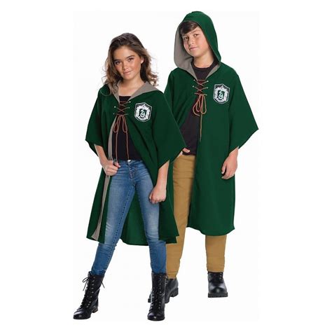 Harry Potter Slytherin Quidditch Team Cosplay Costume