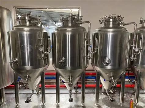 Sus Beer Conical Jacketed Fermenter L L Fermentation Bbt Tank