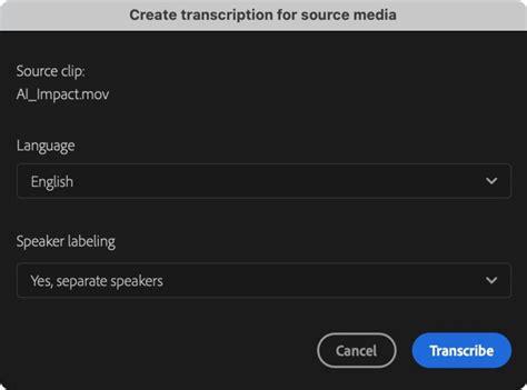 Using Speech-to-Text for Finished Projects in Premiere Pro | Larry Jordan