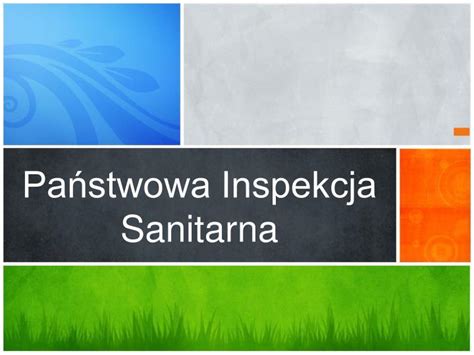 PPT Państwowa Inspekcja Sanitarna PowerPoint Presentation free