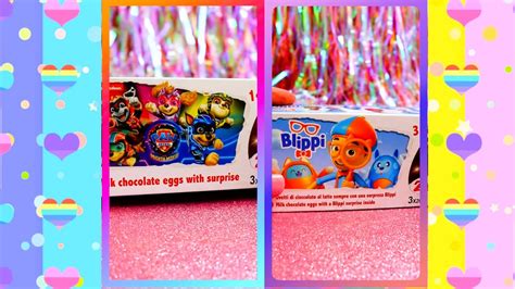 Asmr Paw Patrol Vs Blippi Surprise Eggs Satisfying Unboxing Asmr Fyp