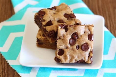 Guest Post Gluten Free Vegan Chocolate Chip Cookie Bars Sarah Bakes