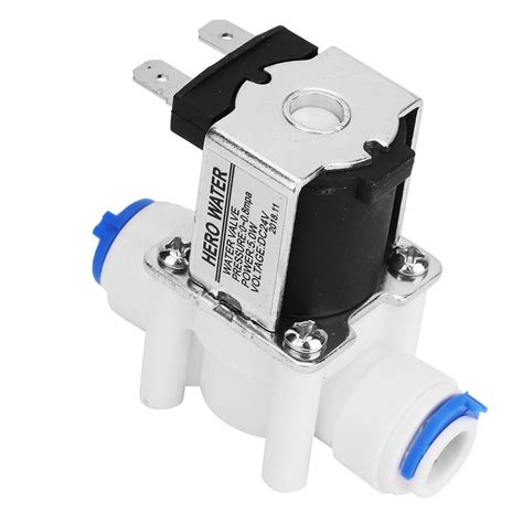 Lyumo Water Valve V Solenoid Valve Vdc N C Plastic Electric