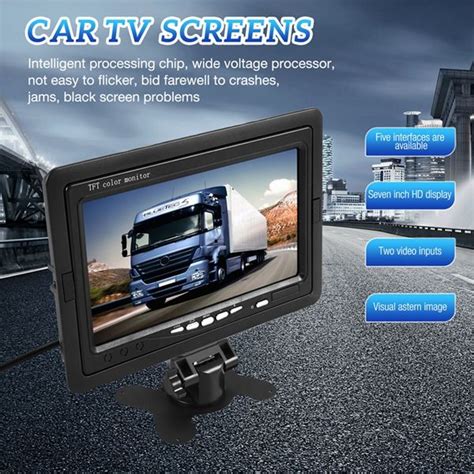 Mtpj Mini Tv Inch Hd Monitor X Portable Car Lcd Screens On