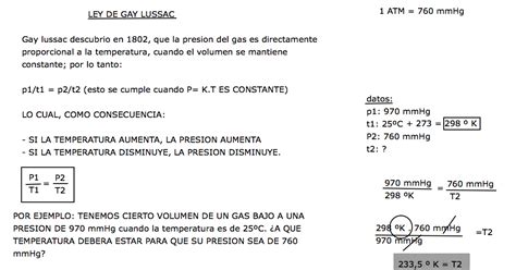 to año Introducción a la Química LEY DE GAY LUSSAC