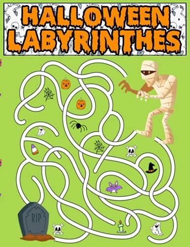 Halloween Labyrinthes Livre d activités Labyrinthes d Halloween pour