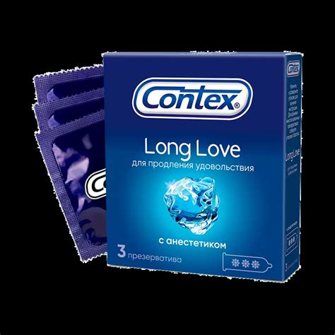 Contex Long Love Condoms, 3 pcs. - Buy online