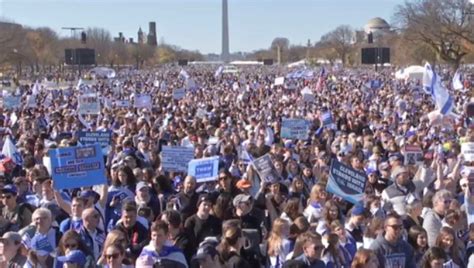 Tens of Thousands Attend Pro-Israel Rally in DC ⋆ Conservative Firing Line