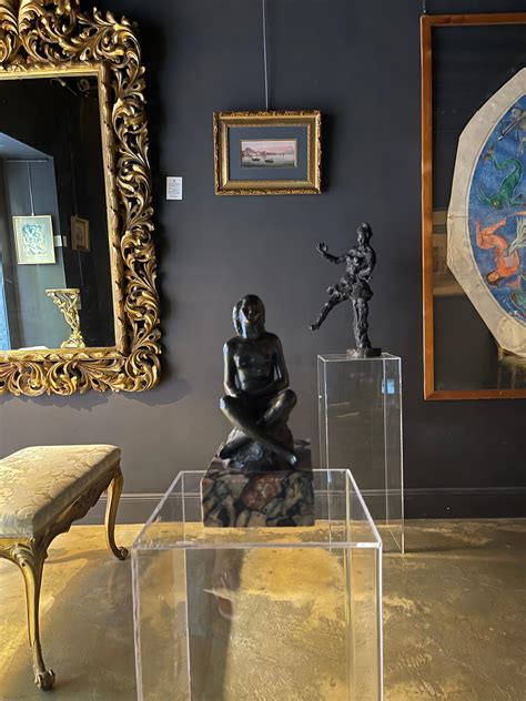 Gaetano Martinez s Italian Art Decò Signed Bronze Sculpture Nude