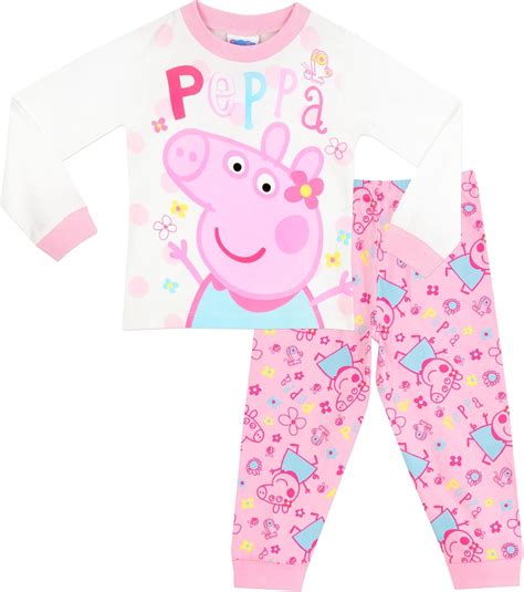 Peppa Pig Pijama Para Ni As Amazon Es Ropa Y Accesorios