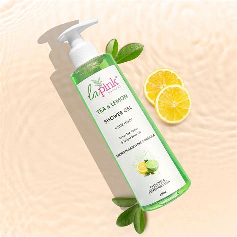 Buy Natural Body Wash With Tea And Lemon Extract Online Lapink La Pink