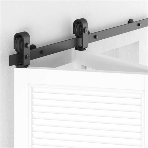 LDB_BUILDING Standard Bifold Single Barn Door Hardware Kit (Door Not