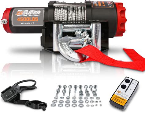 Amazon B F F Jzesuper Lb Waterproof Winch Electric Winch