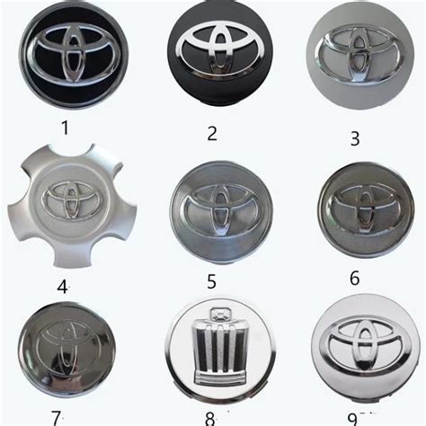 4ชน เซตศนยลอรถ Hub Cap ลอทครอบยหอรถยนตฝาครอบลอฮบยางศนย