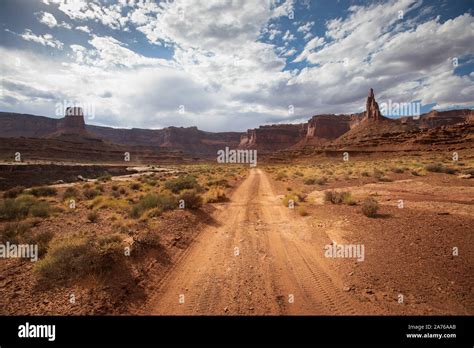 White Rim Trail A X Wheel Drive Road In Canyonlands National Park