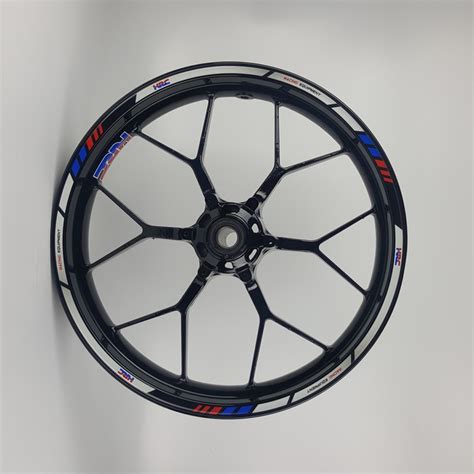 Honda HRC Reflective Wheel Rim Stripes Decals Stickers Graphics Moto