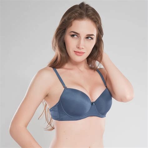 Buy Ladies Sexy Lingerie Seamless Push Up Bra With Soft Breathable Adjusted