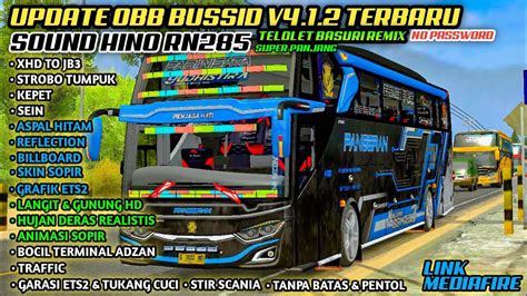 Update Obb Bussid Terbaru V Hino Rn Ngorok Suos Grafik Ets