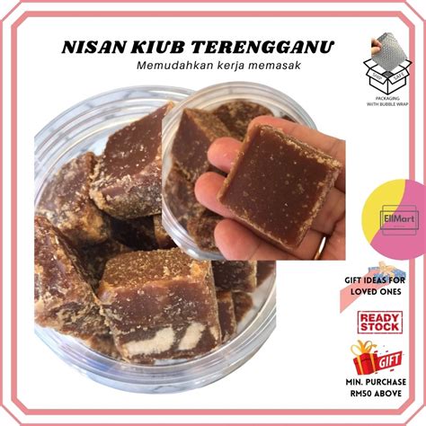 Nisan Kiub Kerek Asli Terengganu Kelantan Gula Melaka Kiub Original