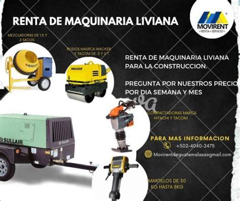 Maquinaria Liviana En Ciudad De Guatemala Otros Servicios 633760