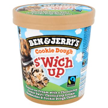 Ben Jerry S S Wich Up Cookie Dough IJs 500ml Bestellen Jumbo