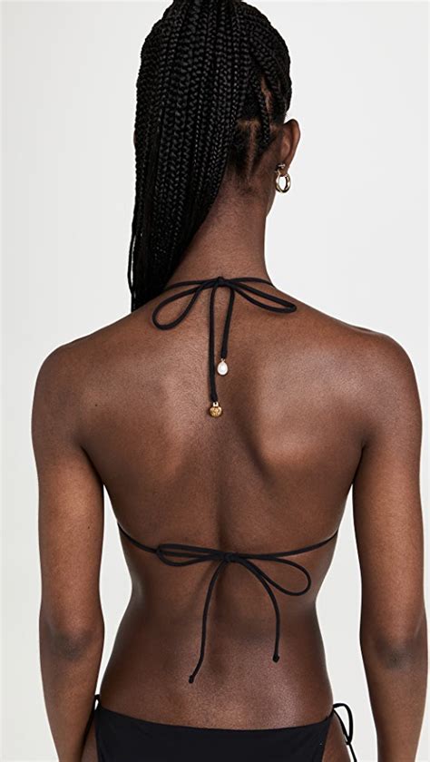 Tory Burch Solid String Bikini Top Shopbop