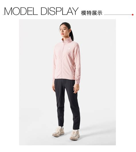 The North Face 北面 女款粉色立領保暖抓絨外套81srlk6 Pchome 24h購物