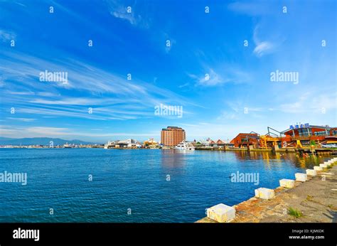 View Of The Hakodate Port In A Sunny Day In Hakodate Japan Stock Photo