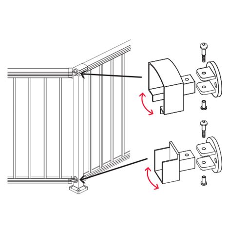 Universal-Connector – Peak Aluminum Railing