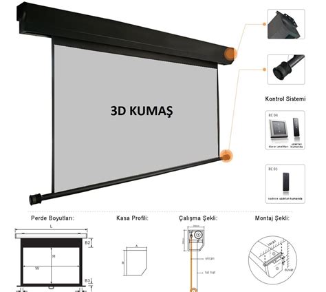 Motorlu Projeksiyon Perdesi Modelleri Ve Fiyatlar Dekoray Perde