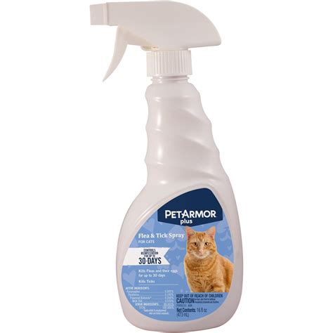 PetArmor Plus Flea and Tick Spray for Cats, 16 fl. oz. | Petco | Flea