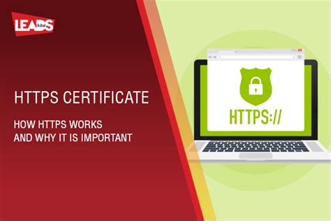 HTTPS certification importance : Secure Online Connections