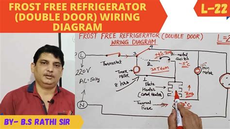 Efficient And Clear Wiring Diagram For A Double Door Fridge