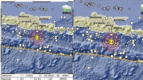 Breaking News Gempa Bumi Magnitudo 51 Guncang Kabupaten Malang