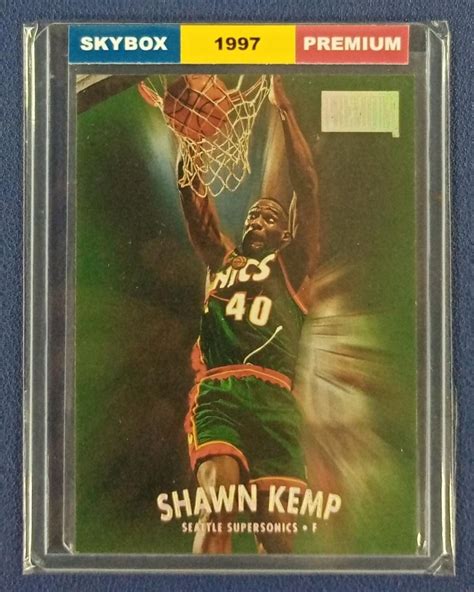 Steve Kerr Roy Rogers Shawn Kemp 1997 Skybox Premium NBA Cards