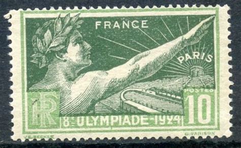 Timbre France Neuf N Sport Jeux Olympiques De Paris Ebay