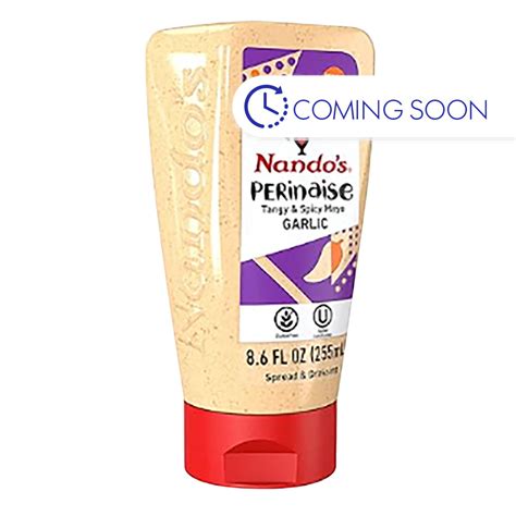 Nando's Perinaise Sauce - Garlic - 8.6oz | Nassau Candy