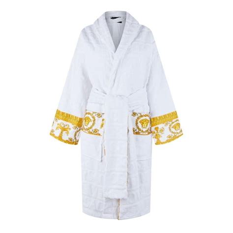 Versace Home Baroque Bathrobe Unisex Bathrobes Flannels