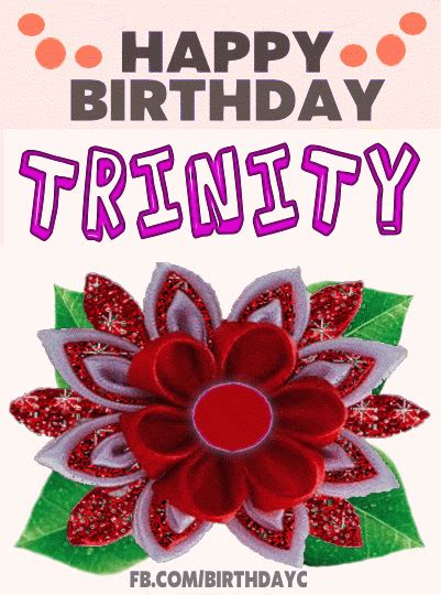 Happy Birthday Trinity  Images Birthday Greeting Birthdaykim