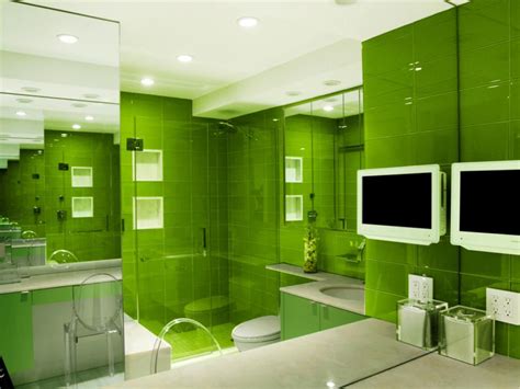 Green Bathroom Tiles Design Rispa