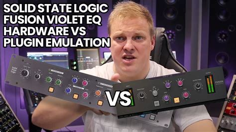 Solid State Logic Fusion Violet Eq Hardware Vs Plugin Emulation Youtube