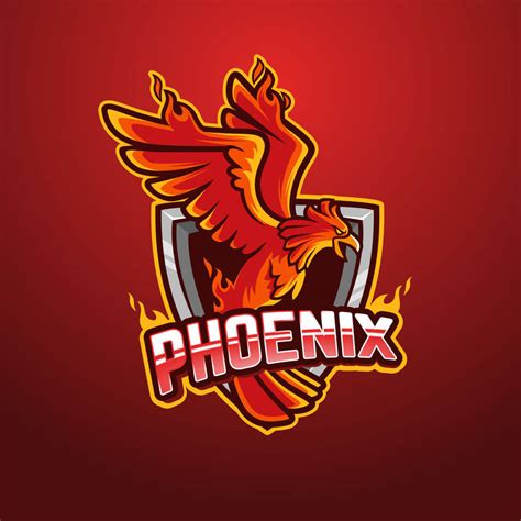 Dark Red Phoenix Logo deign by kamrantariq1212 on DeviantArt