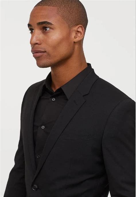 Terno Slim Oxford Masculino Preto Promoção Tam 52 46 Elo7